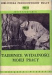 Broszura Józefa Nierychły – przodownika pracy w górnictwie – lata 50.