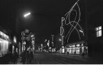 Neony przy ulicy 3 Maja w Katowicach